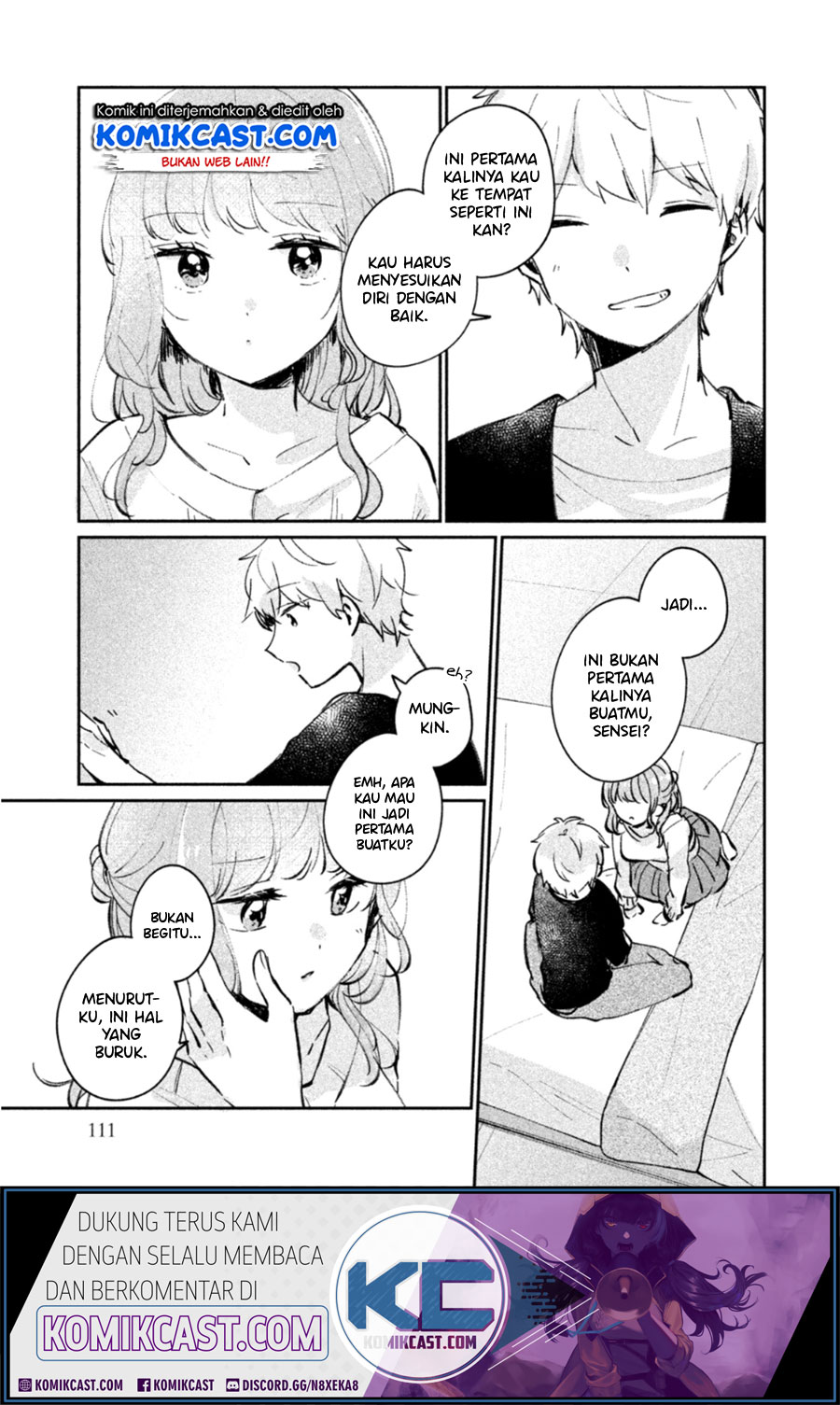 It’s Not Meguro-san’s First Time chapter 24.5 halaman 4