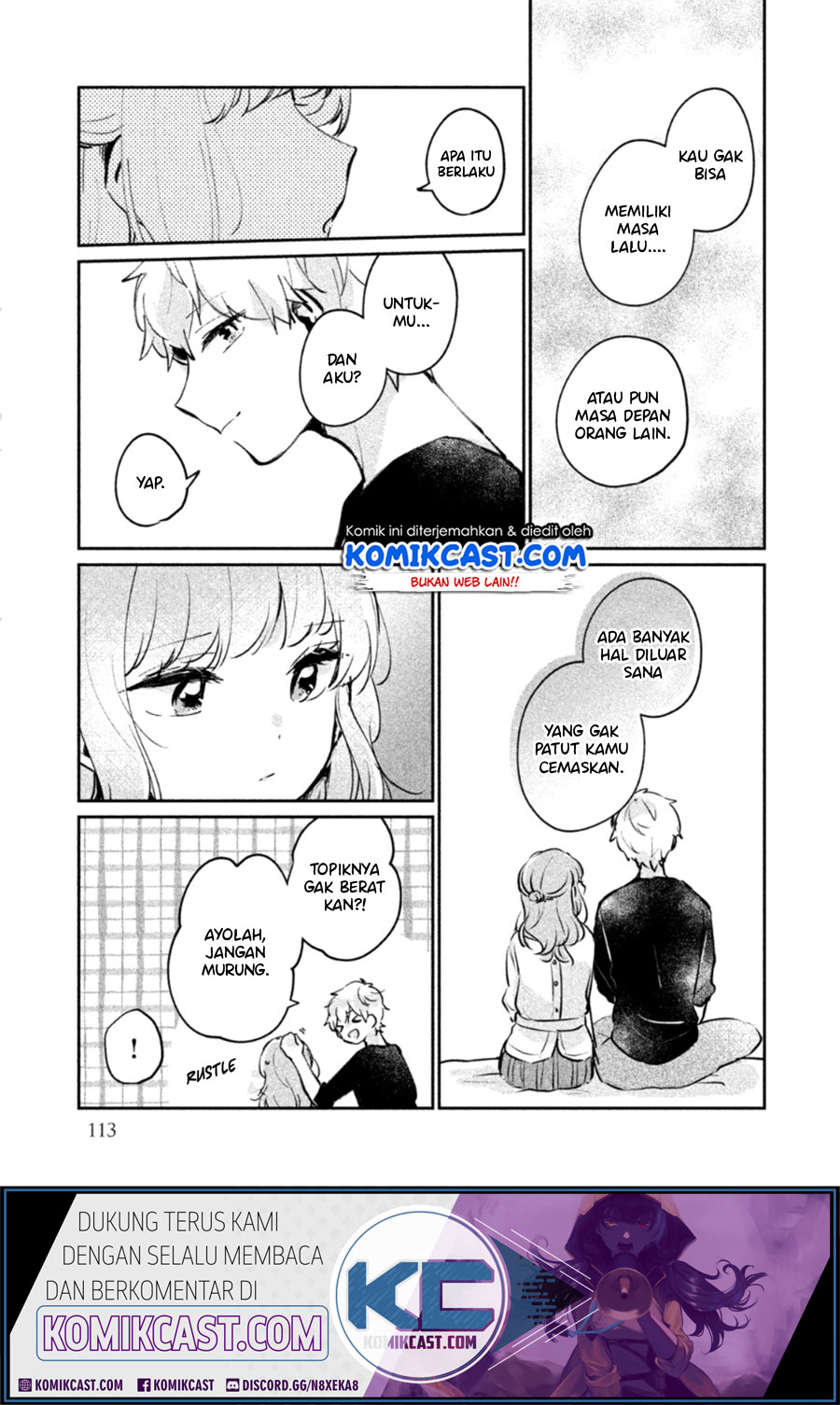 It’s Not Meguro-san’s First Time chapter 24.5 halaman 6