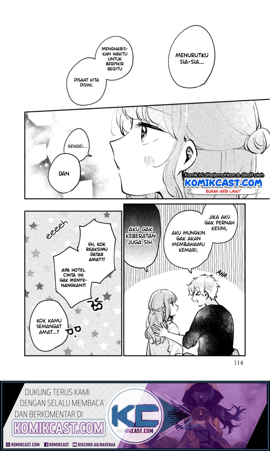 It’s Not Meguro-san’s First Time chapter 24.5 halaman 7