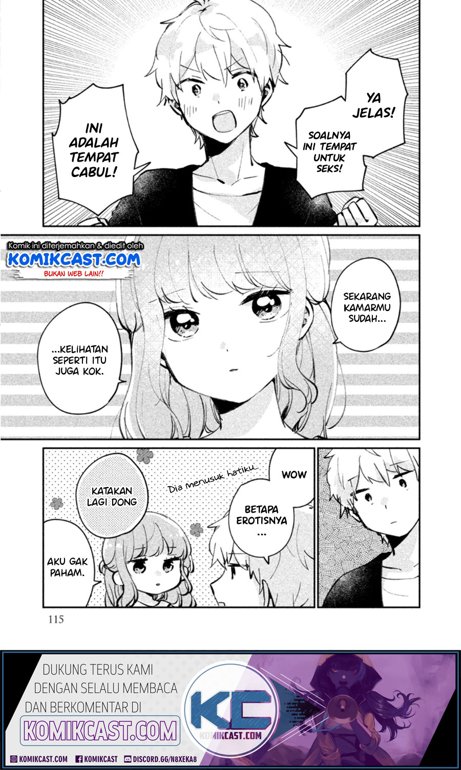 It’s Not Meguro-san’s First Time chapter 24.5 halaman 8