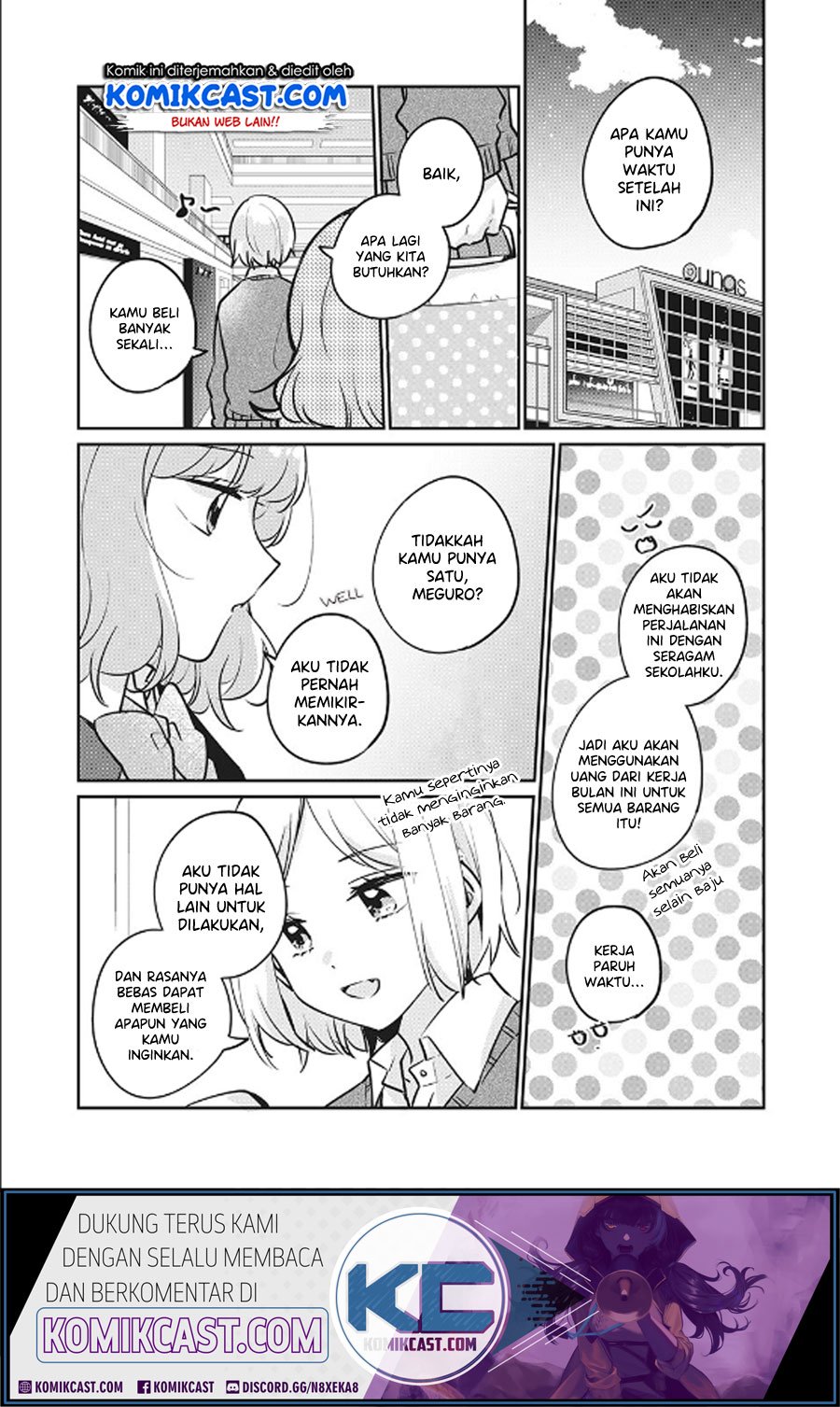 It’s Not Meguro-san’s First Time chapter 28 halaman 6
