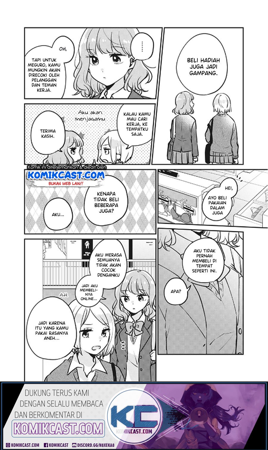 It’s Not Meguro-san’s First Time chapter 28 halaman 7