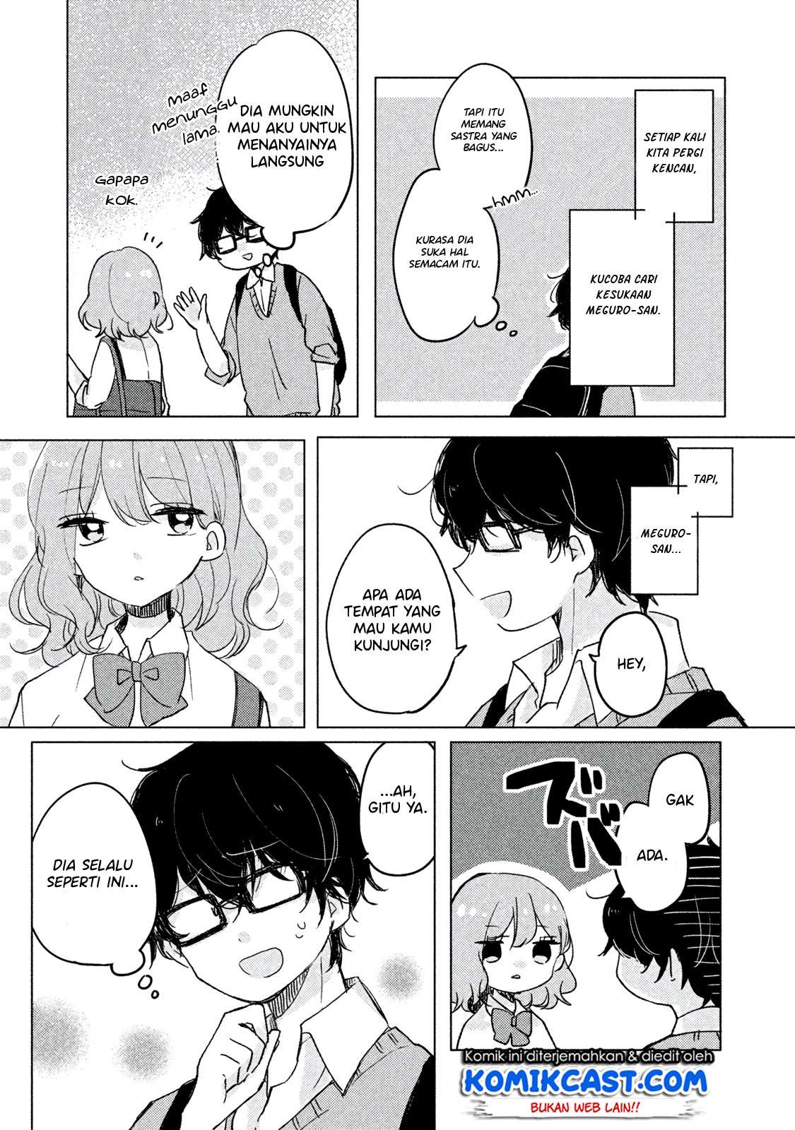 It’s Not Meguro-san’s First Time chapter 3 halaman 4