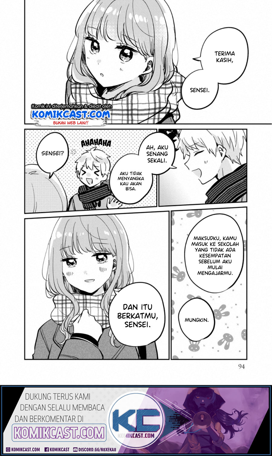 It’s Not Meguro-san’s First Time Bab 30.5 halaman 3