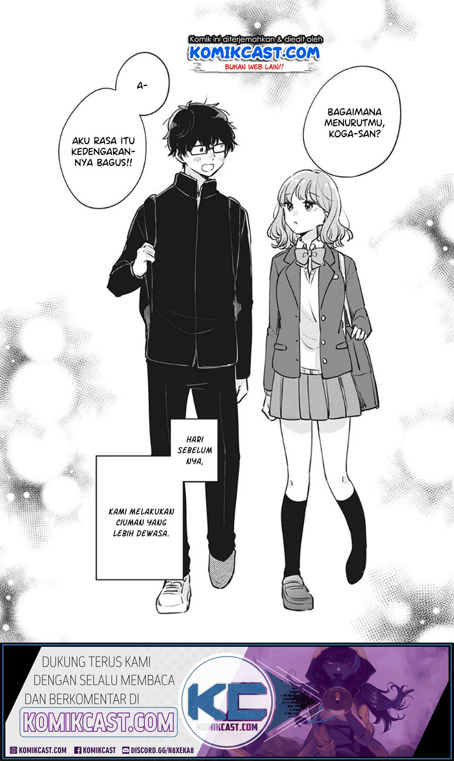 It’s Not Meguro-san’s First Time chapter 32 halaman 3