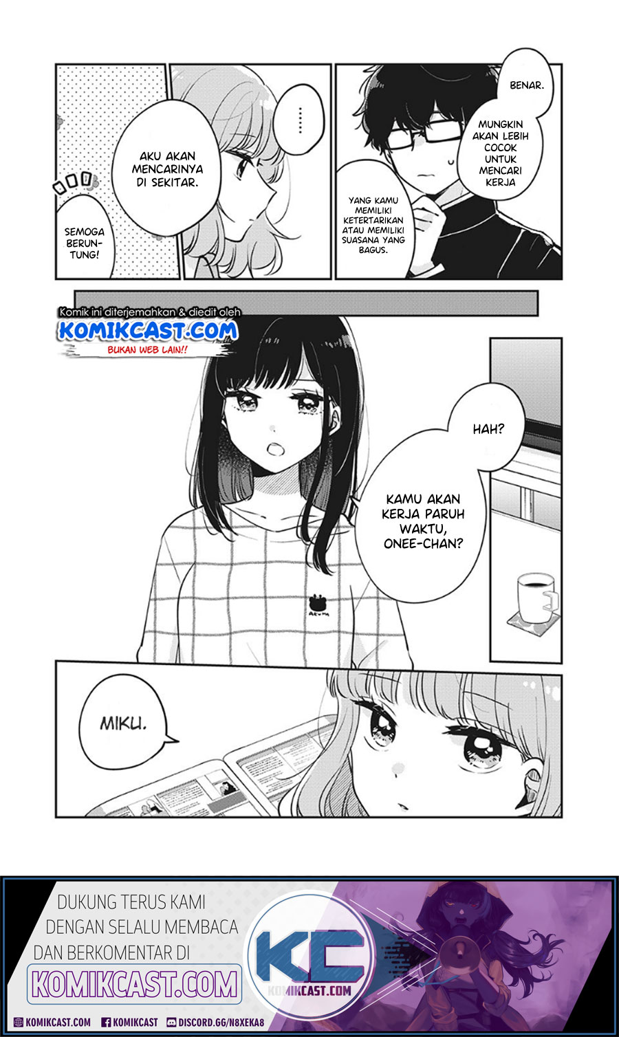 It’s Not Meguro-san’s First Time chapter 32 halaman 8