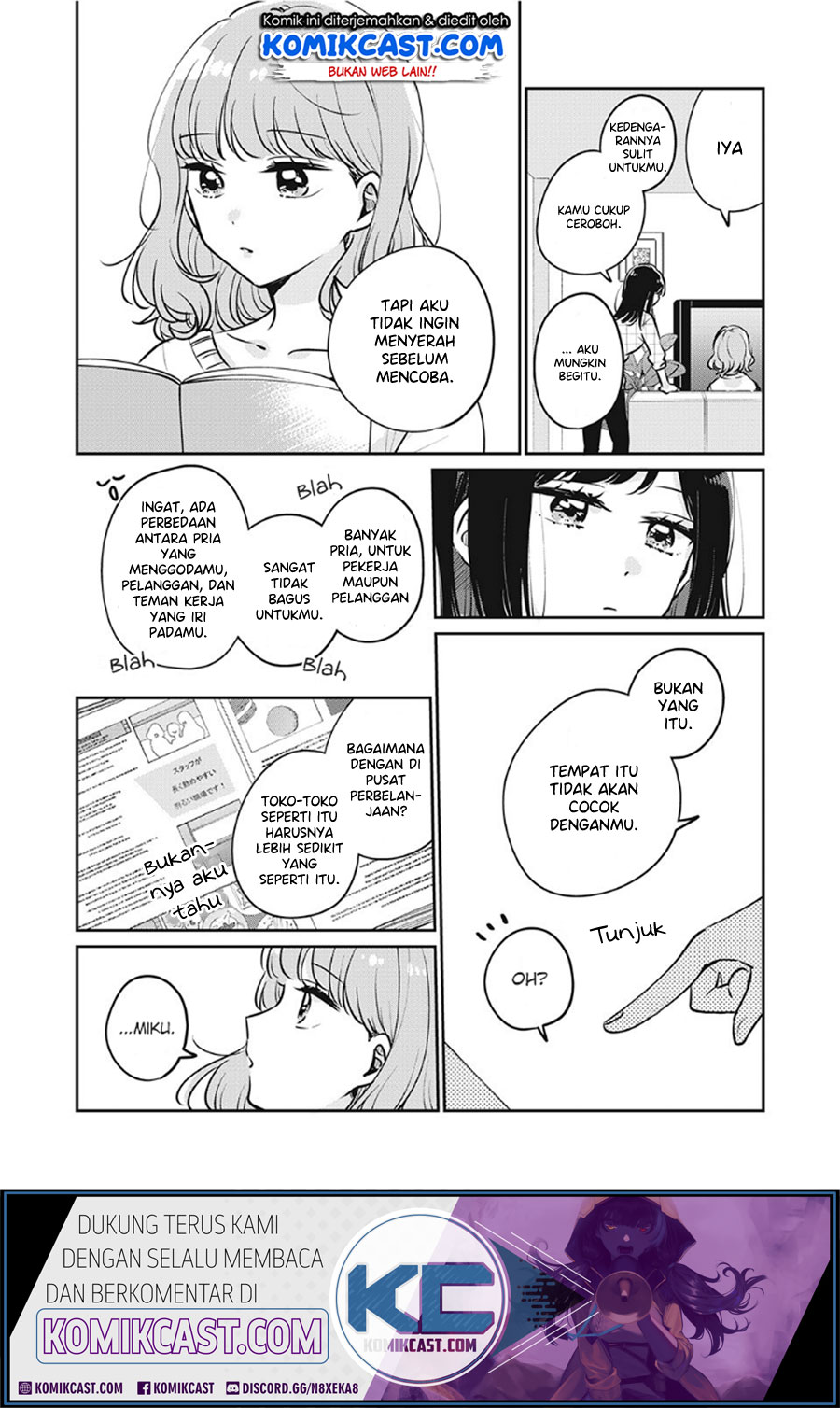 It’s Not Meguro-san’s First Time chapter 32 halaman 9