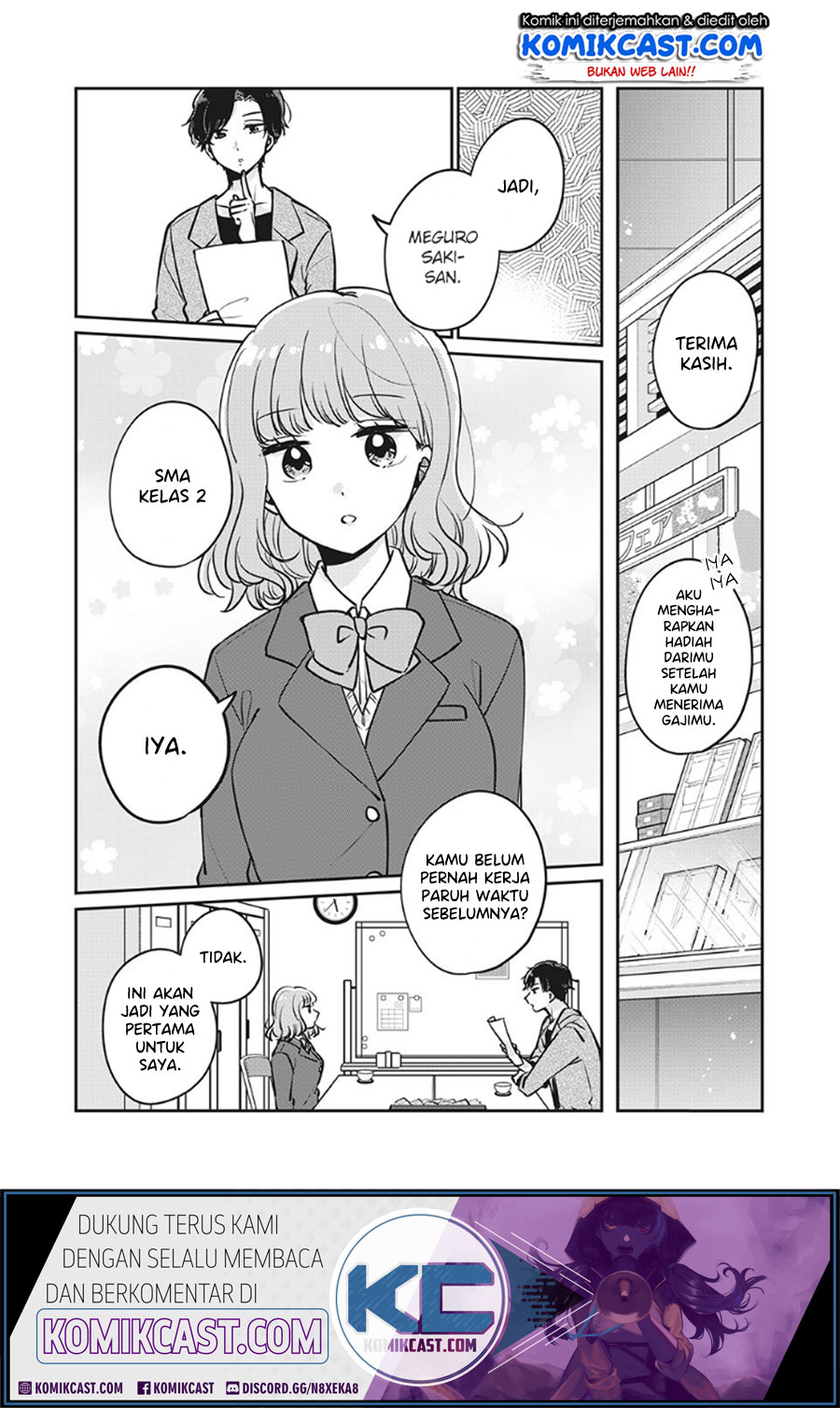 It’s Not Meguro-san’s First Time chapter 32 halaman 10
