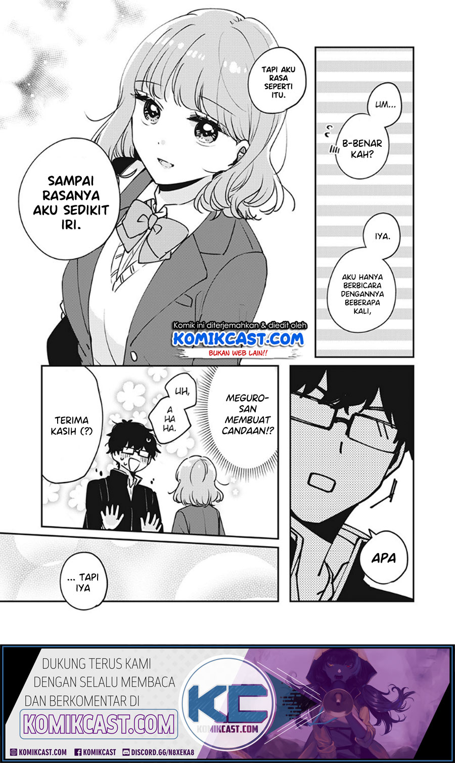 It’s Not Meguro-san’s First Time chapter 33 halaman 4