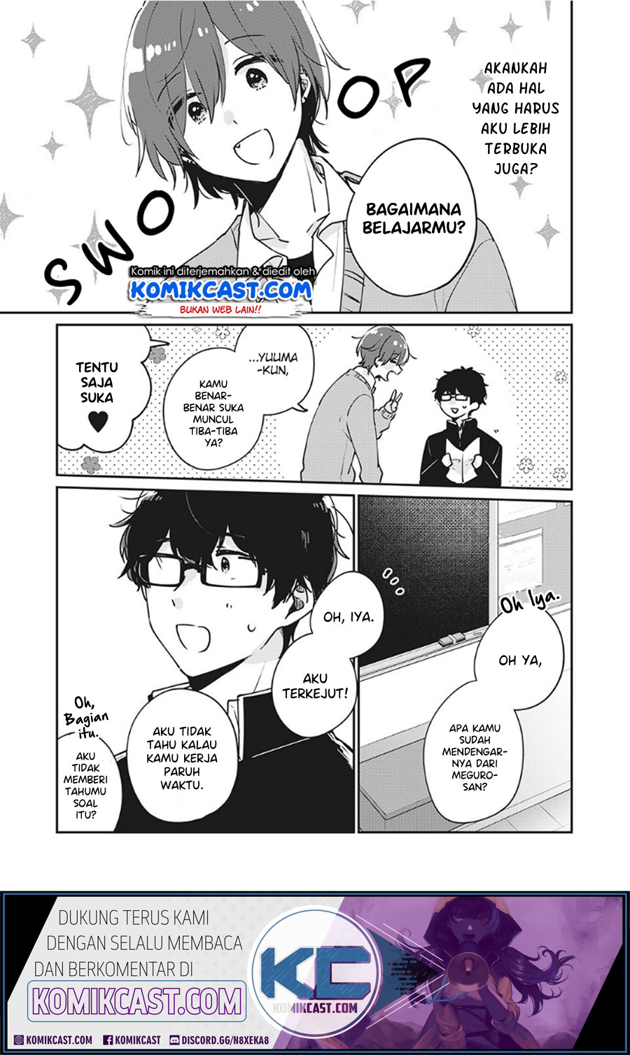 It’s Not Meguro-san’s First Time chapter 33 halaman 8