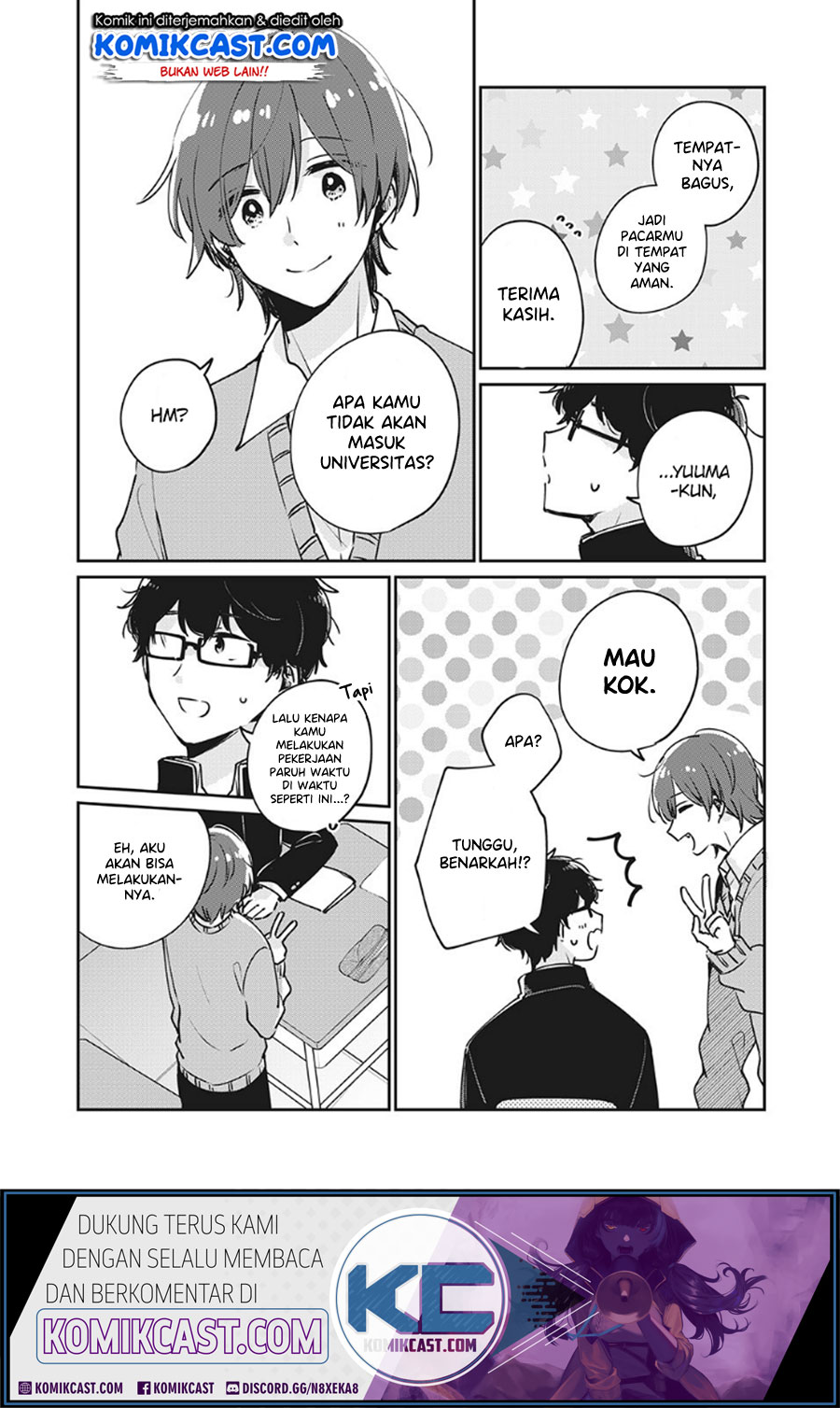 It’s Not Meguro-san’s First Time chapter 33 halaman 9