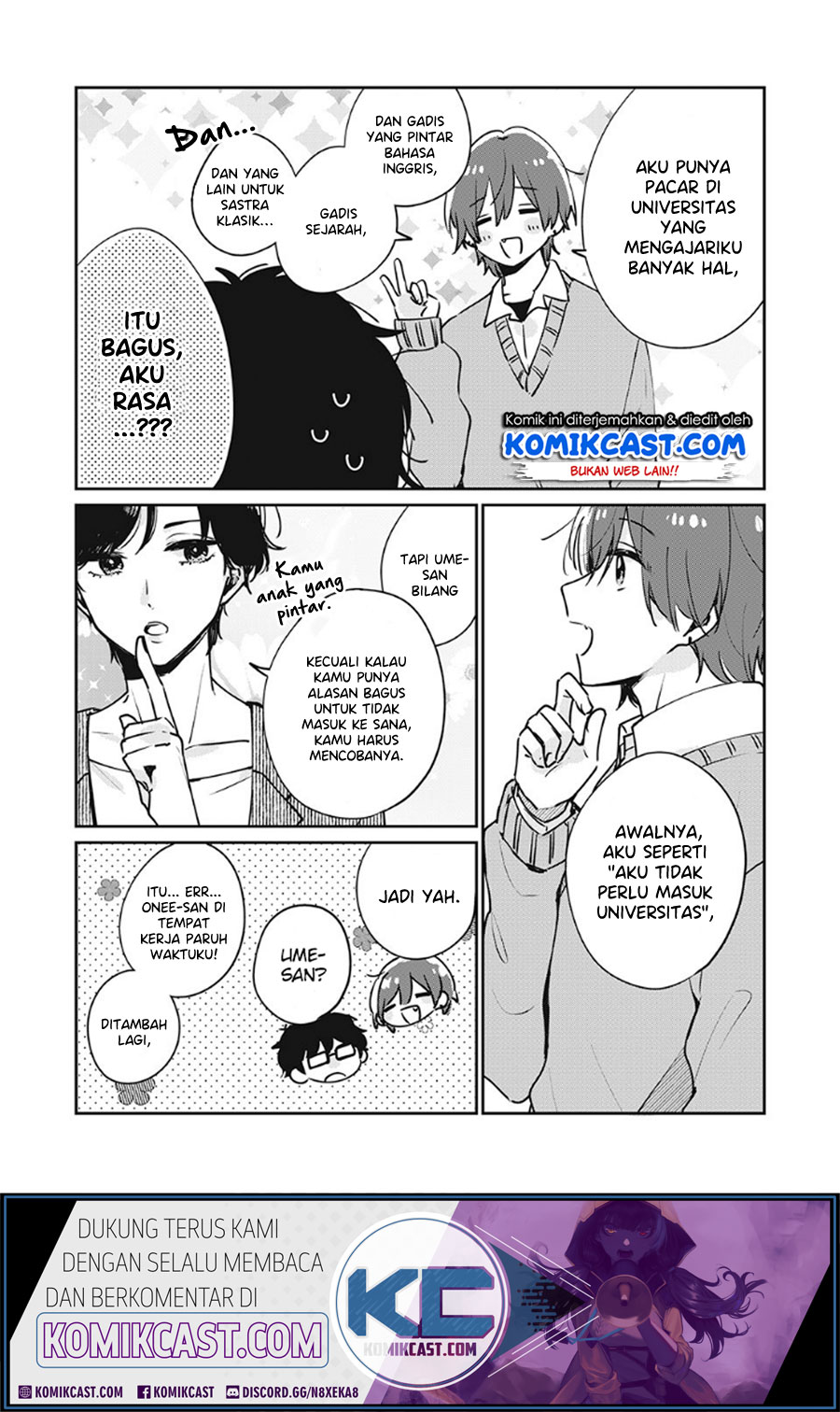 It’s Not Meguro-san’s First Time chapter 33 halaman 10
