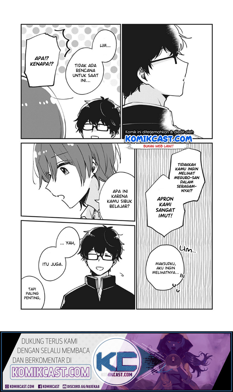 It’s Not Meguro-san’s First Time chapter 33 halaman 12