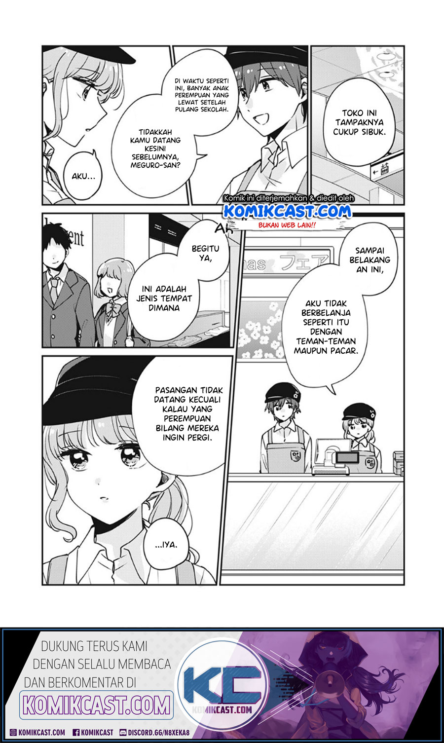 It’s Not Meguro-san’s First Time chapter 34 halaman 3