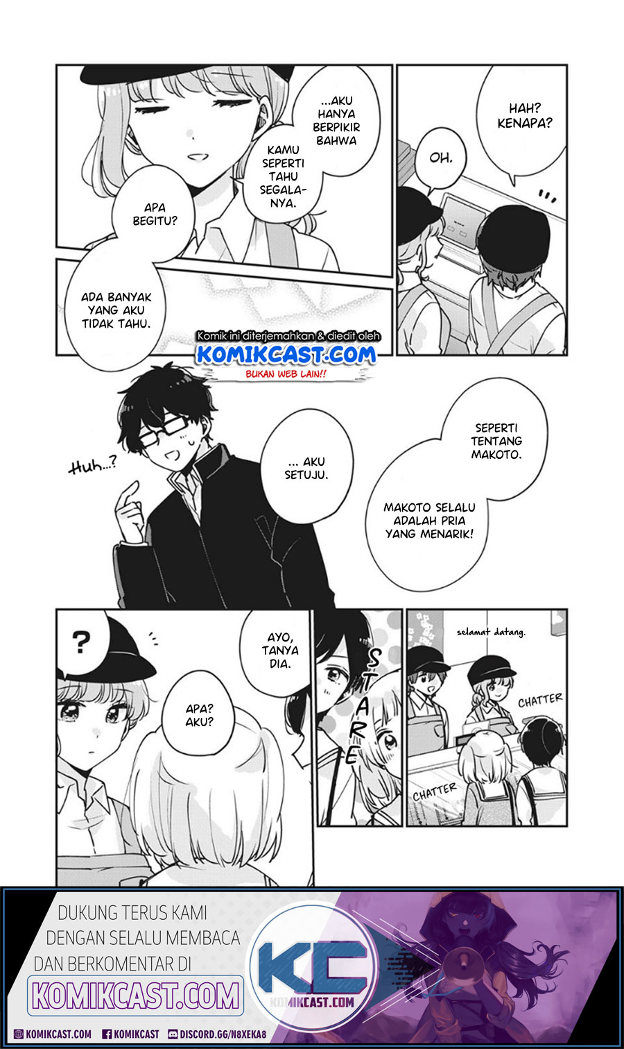 It’s Not Meguro-san’s First Time chapter 34 halaman 4