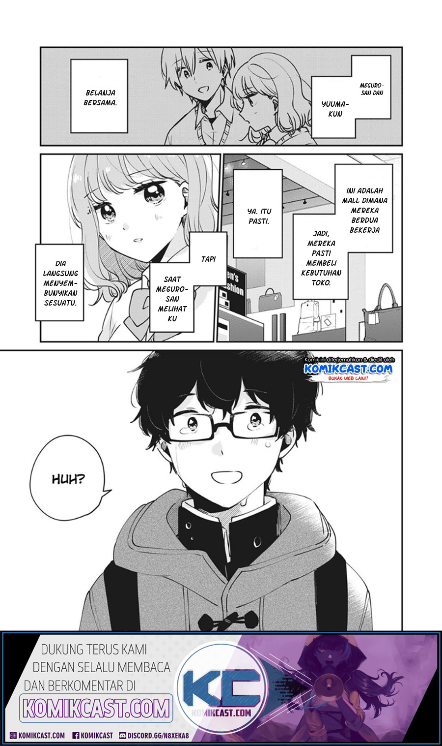 It’s Not Meguro-san’s First Time chapter 37 halaman 1