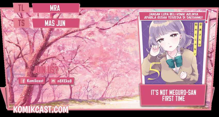 It’s Not Meguro-san’s First Time chapter 40 halaman 1