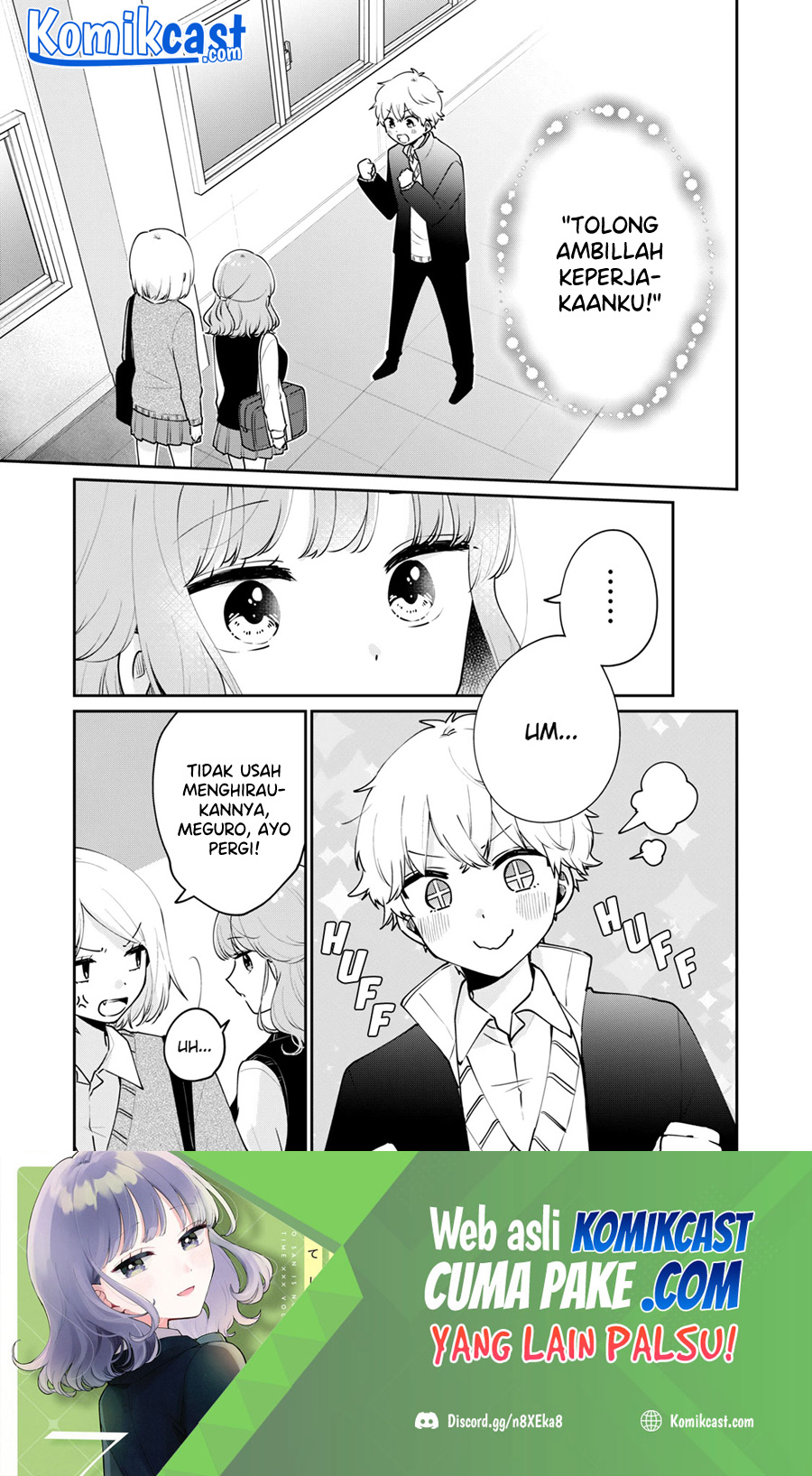 It’s Not Meguro-san’s First Time chapter 54 halaman 2