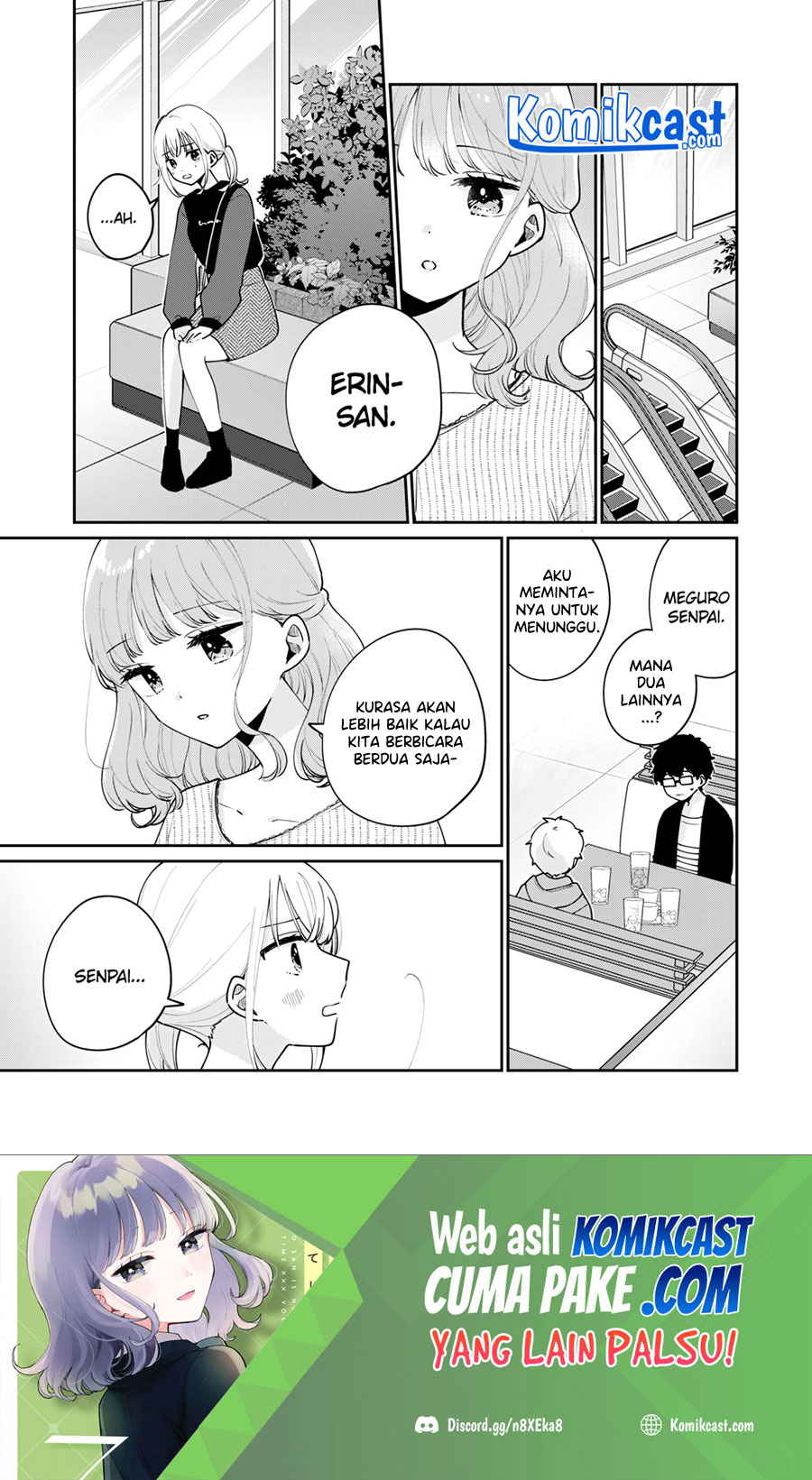 It’s Not Meguro-san’s First Time chapter 56 halaman 2