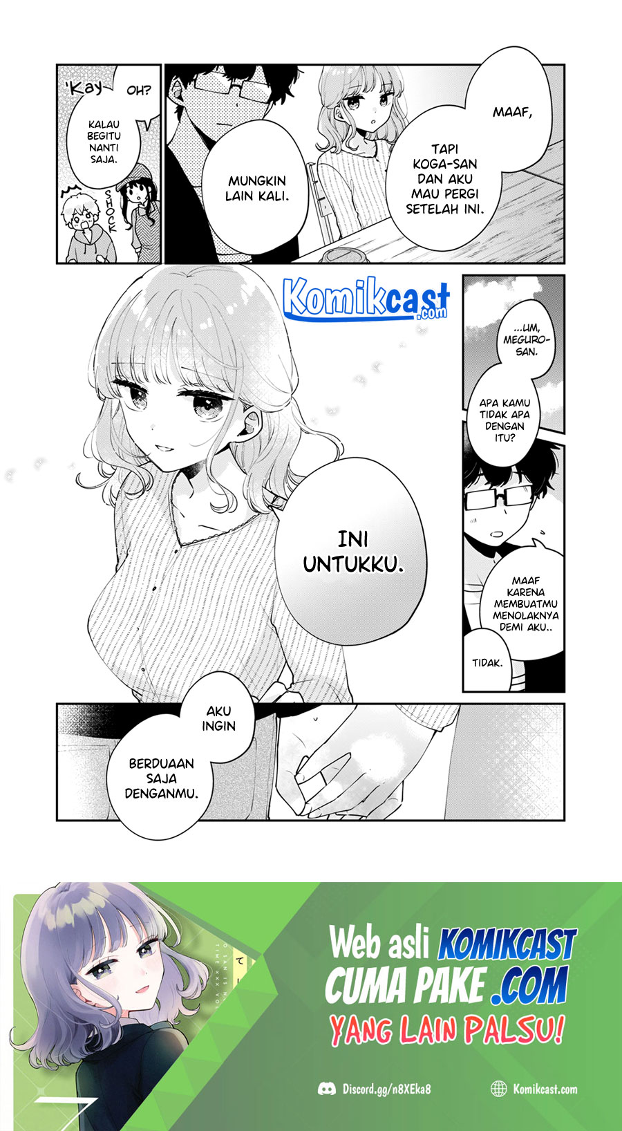 It’s Not Meguro-san’s First Time chapter 56 halaman 15