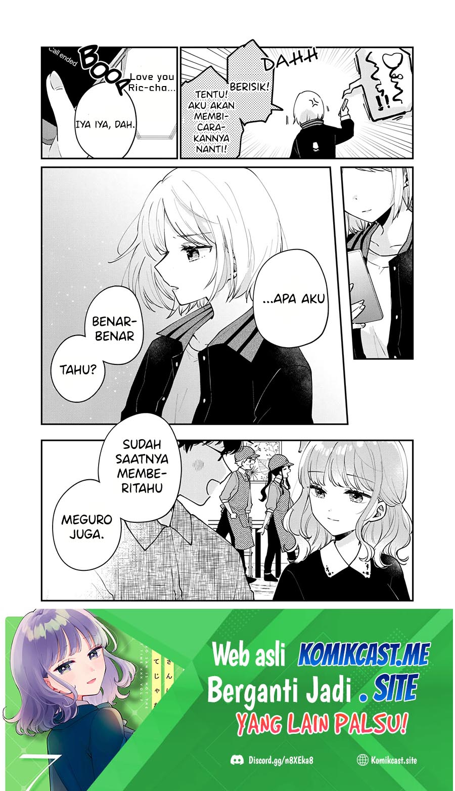 It’s Not Meguro-san’s First Time Bab 59 halaman 15