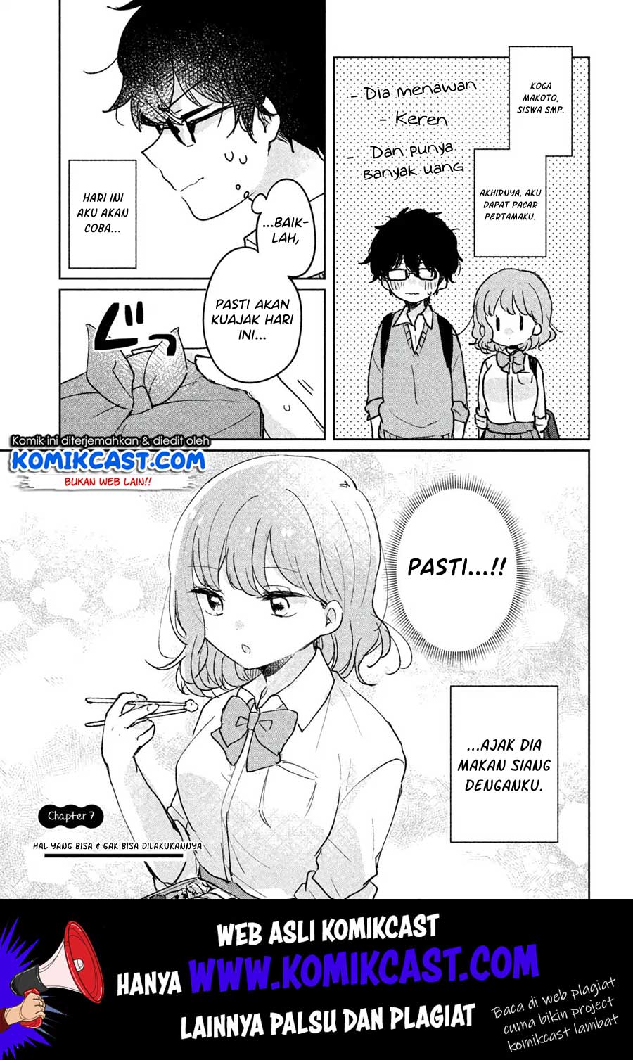 It’s Not Meguro-san’s First Time chapter 7 halaman 2