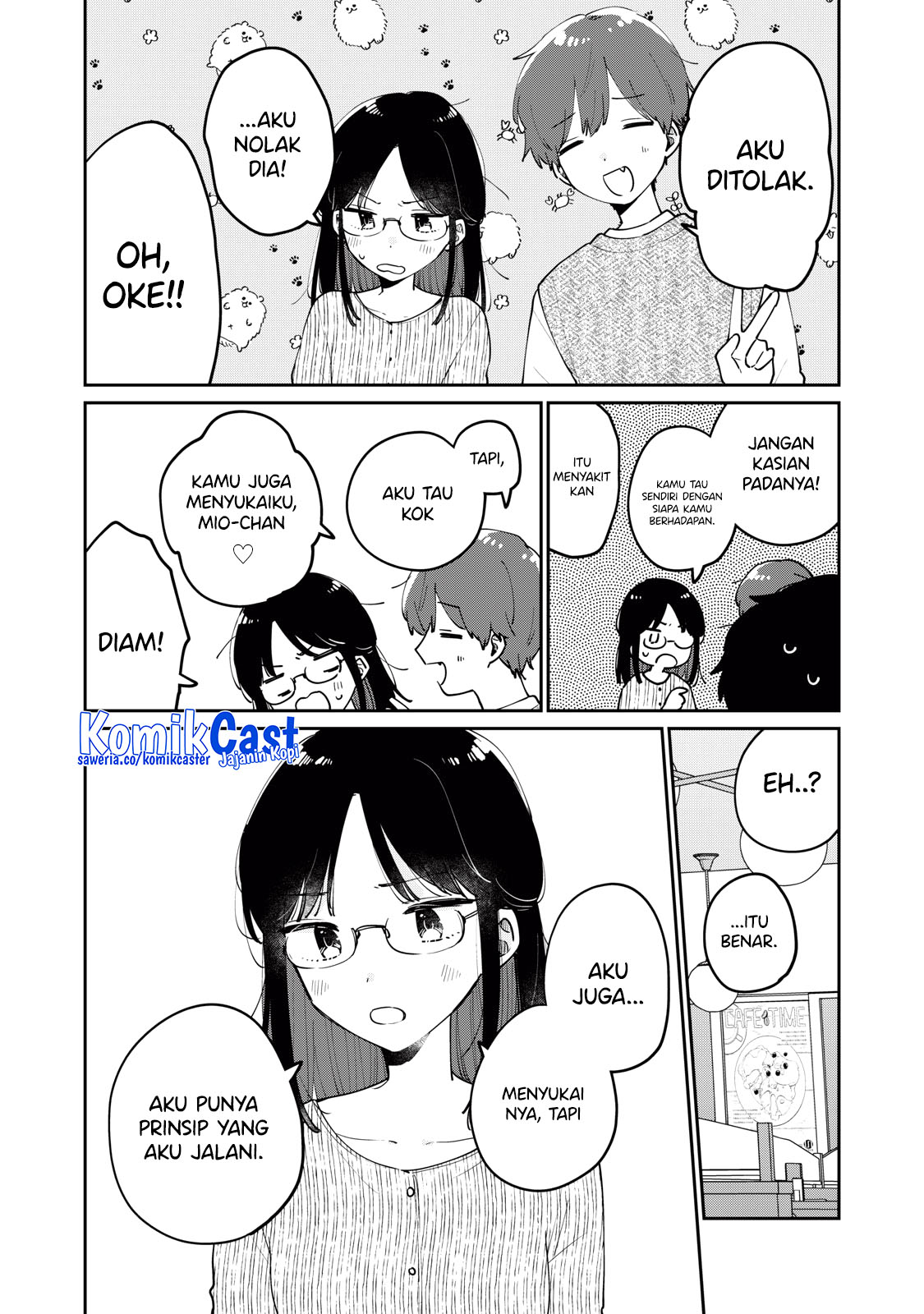 It’s Not Meguro-san’s First Time chapter 73 halaman 7