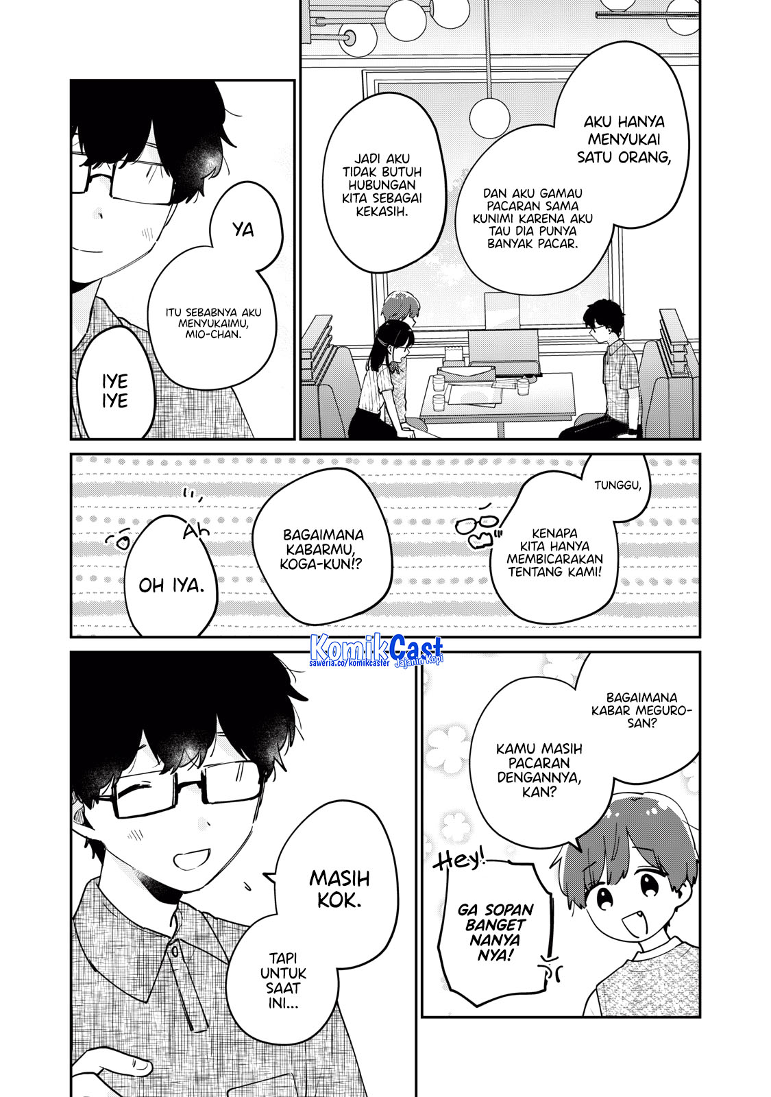 It’s Not Meguro-san’s First Time chapter 73 halaman 8