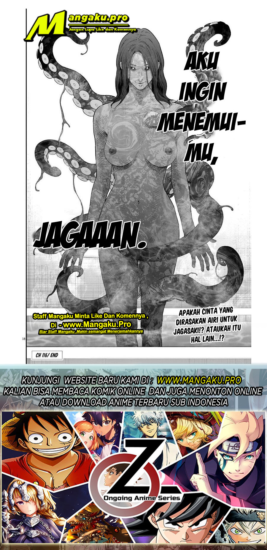 Jagaaaaaan Bab 116 halaman 18