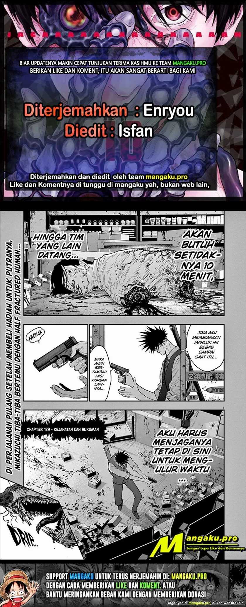 Jagaaaaaan chapter 129 halaman 1