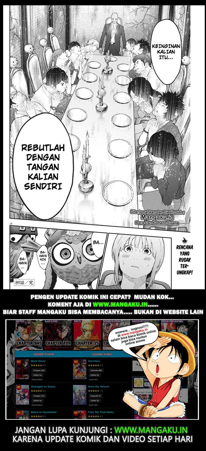 Jagaaaaaan chapter 89 halaman 19