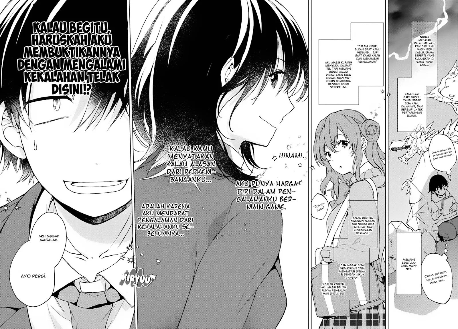 Jaku-chara Tomozaki-kun Bab 08 halaman 33