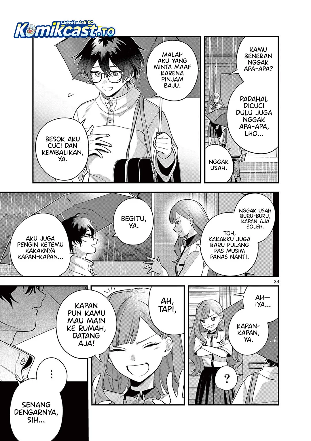Janome-san wa Hohoemitai! Bab 7 halaman 24