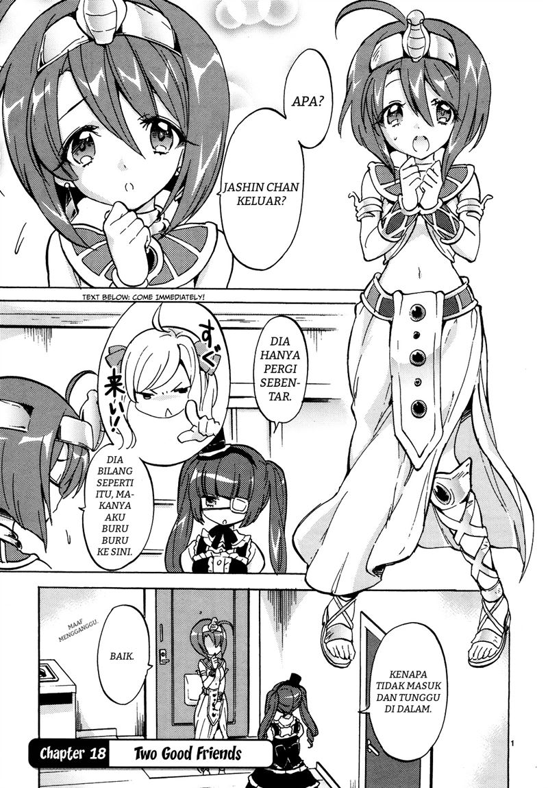Jashin-chan Dropkick chapter 18 halaman 3