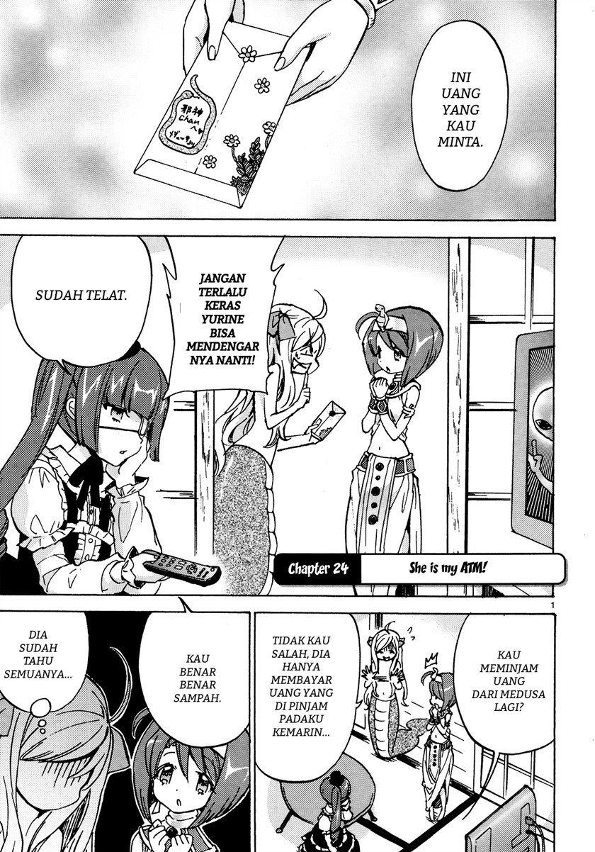 Jashin-chan Dropkick chapter 24 halaman 3