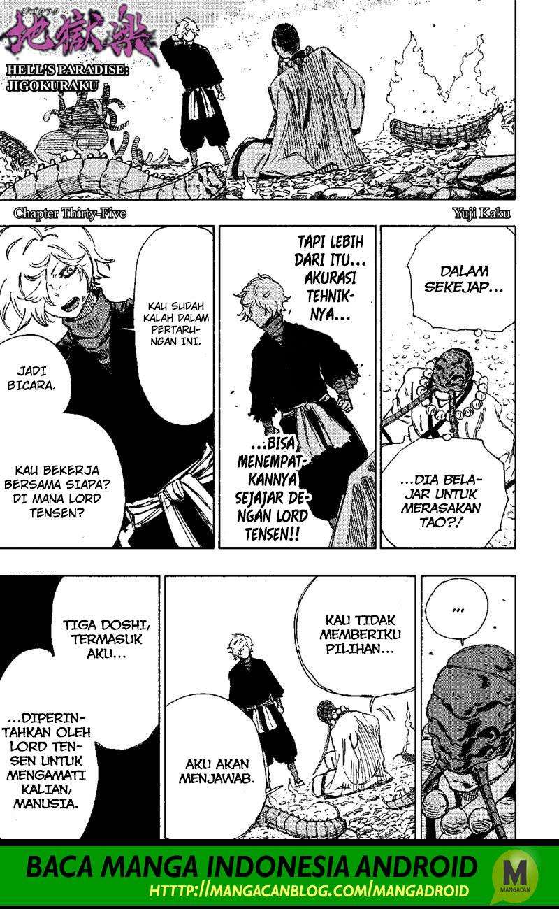 Jigokuraku chapter 35 halaman 1