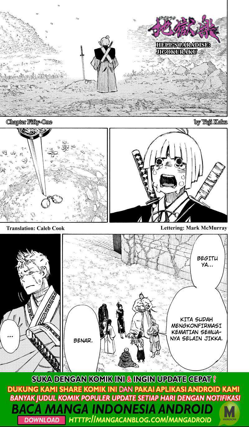 Jigokuraku Bab 51 halaman 1