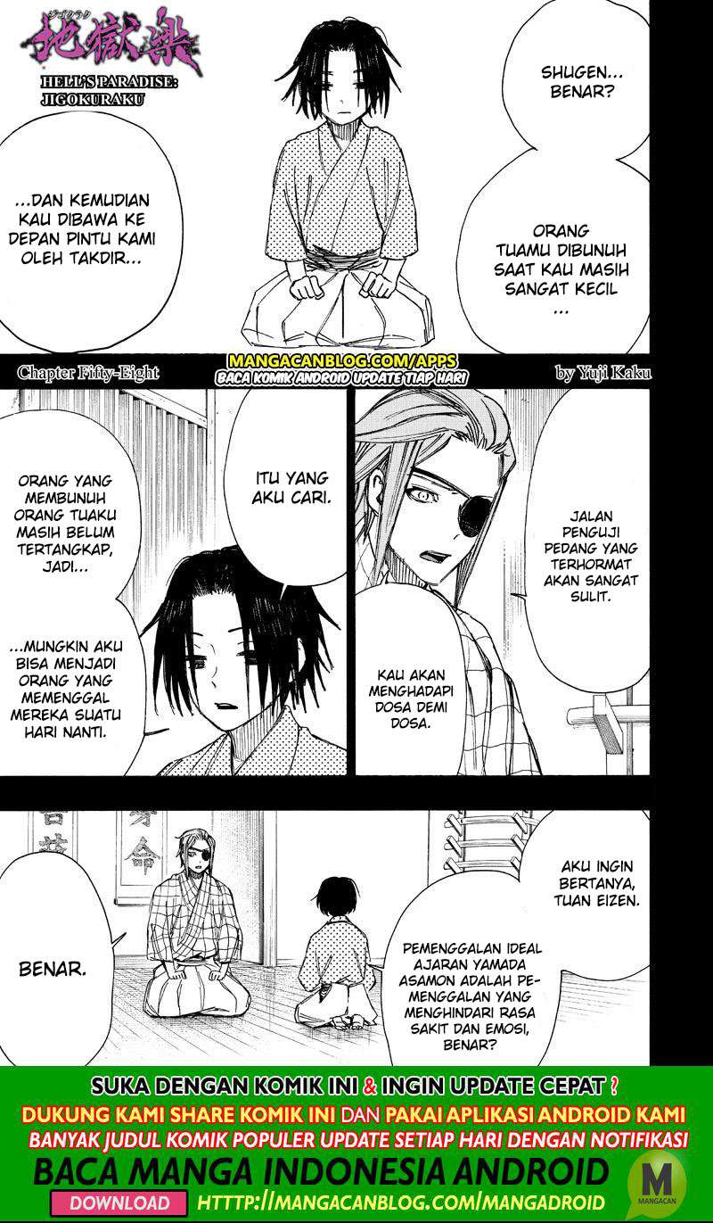 Jigokuraku chapter 58 halaman 1