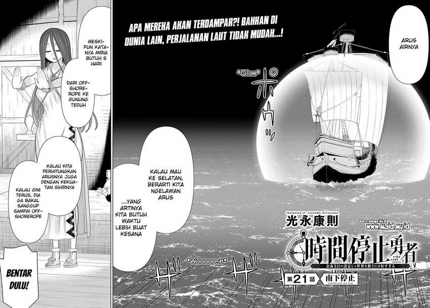 Jikan Teishi Yuusha Bab 21 halaman 6
