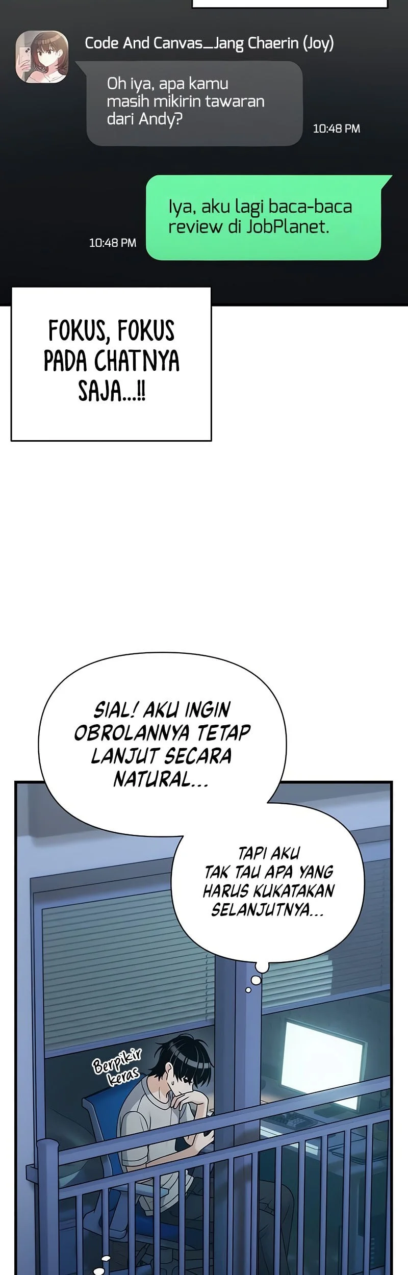 Job Change Log Bab 38 halaman 40
