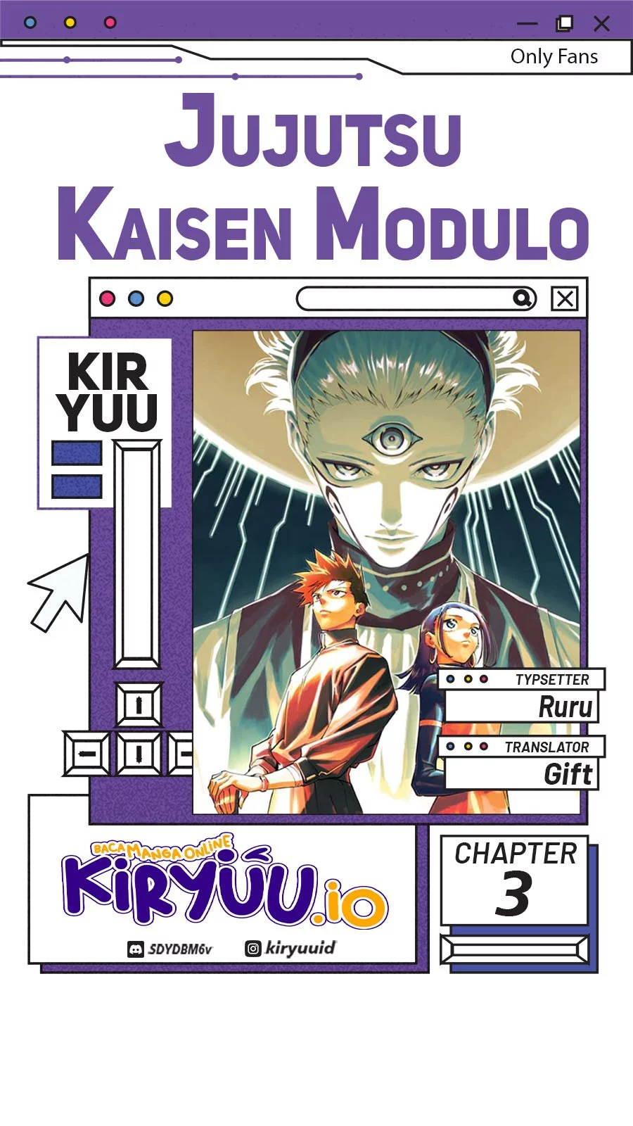 Jujutsu Kaisen Modulo Bab 3 halaman 1