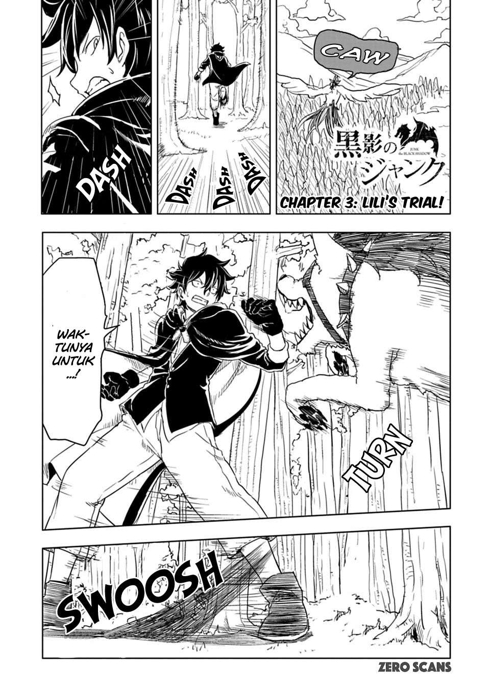 Junk the Black Shadow Bab 3 halaman 1