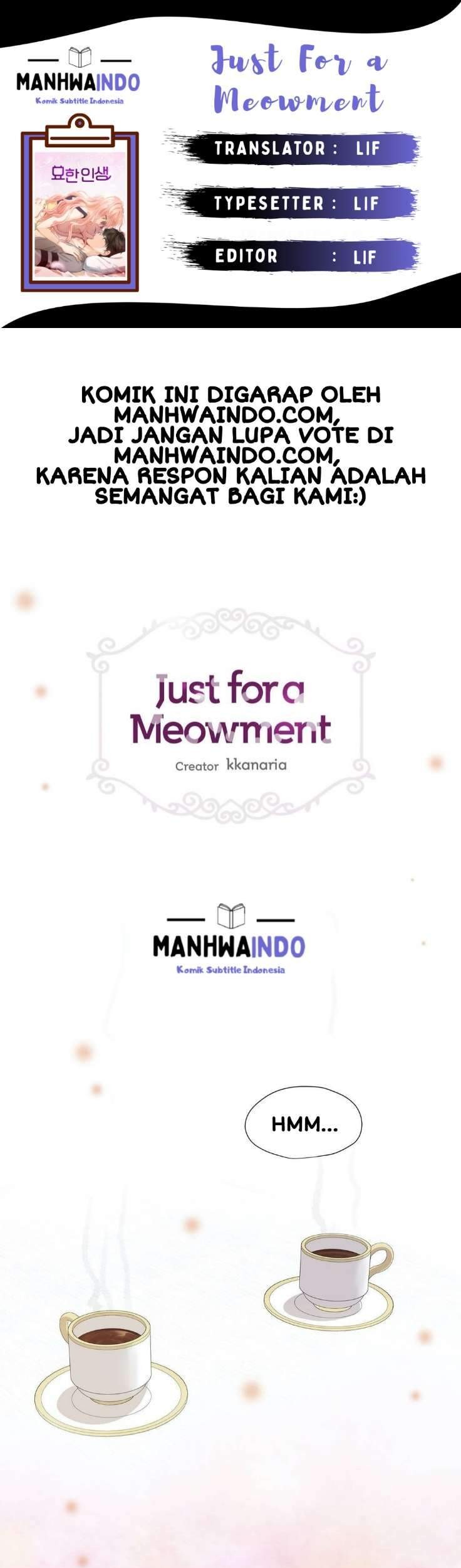 Just for a Meowment Bab 15 halaman 1