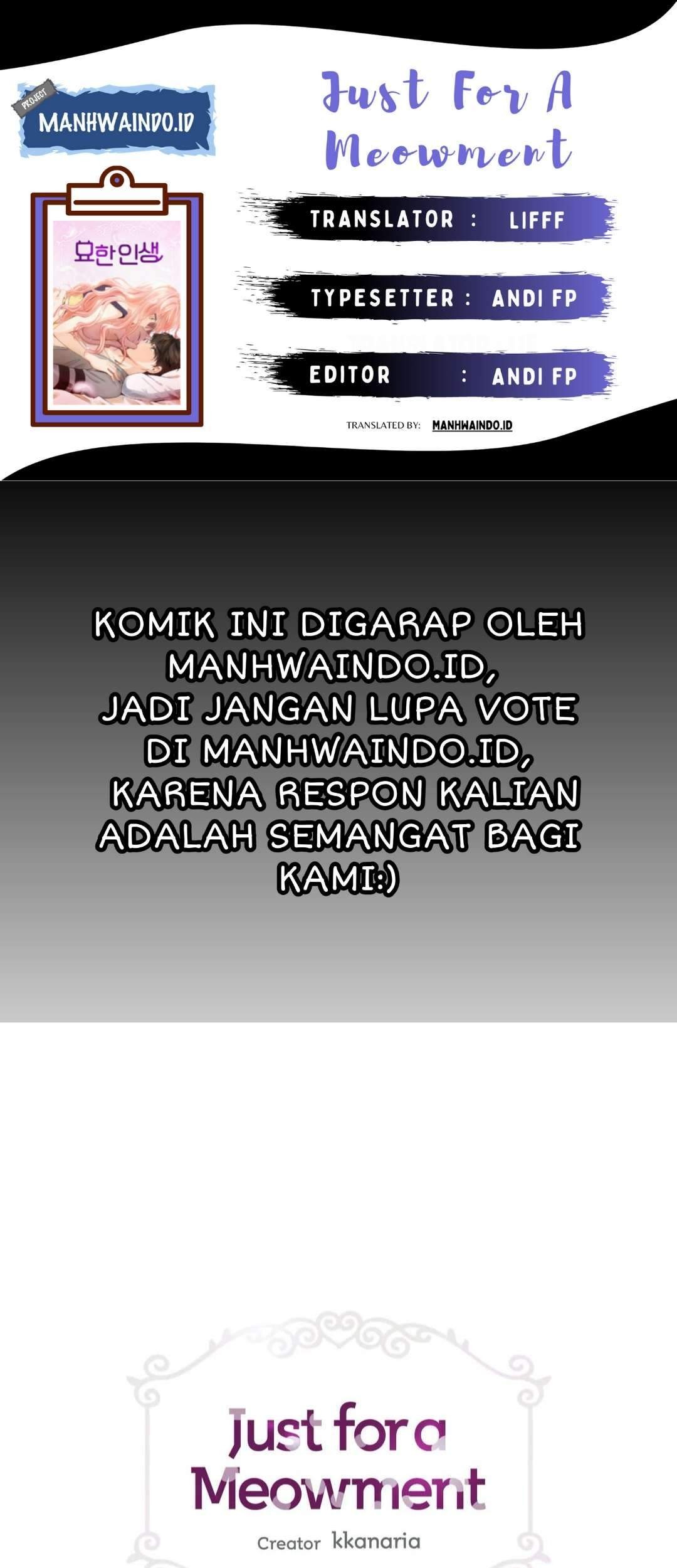 Just for a Meowment Bab 19 halaman 1
