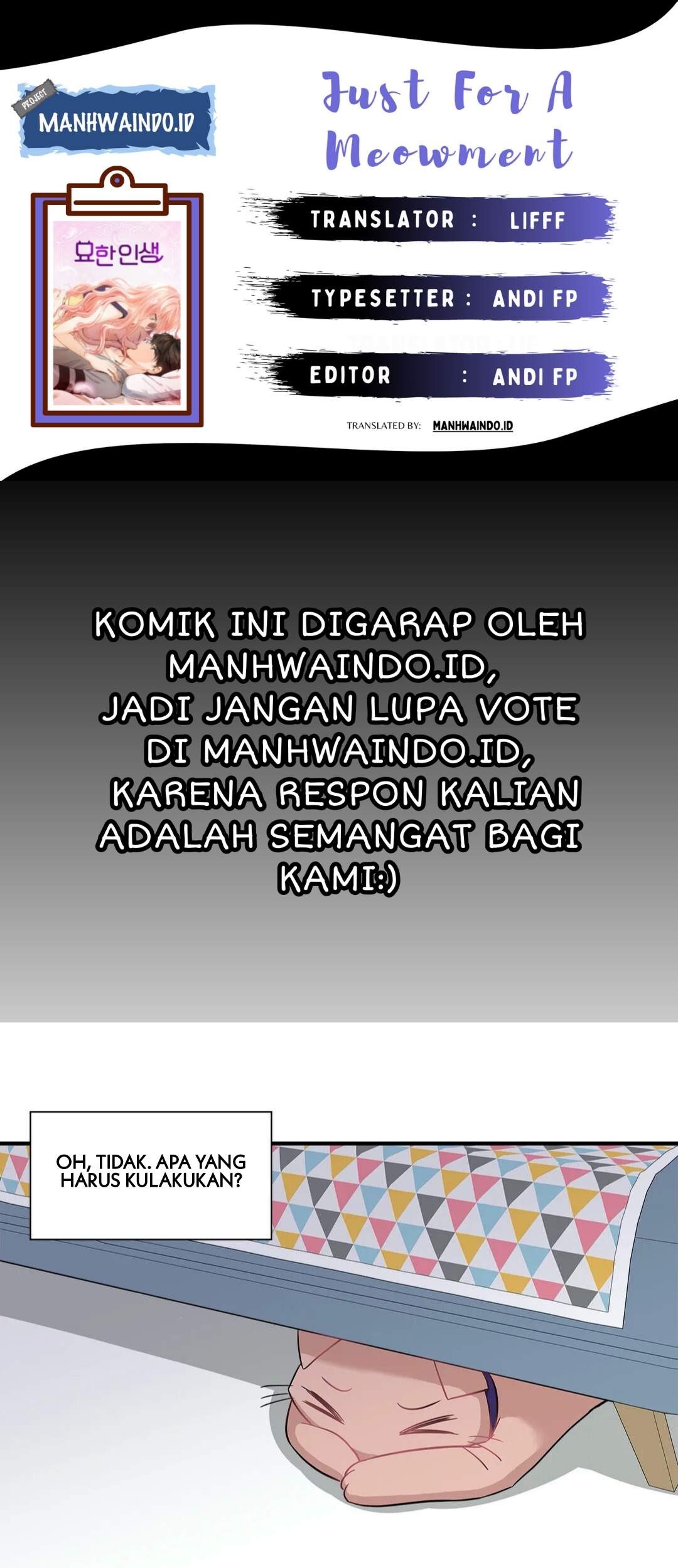 Just for a Meowment Bab 22 halaman 1