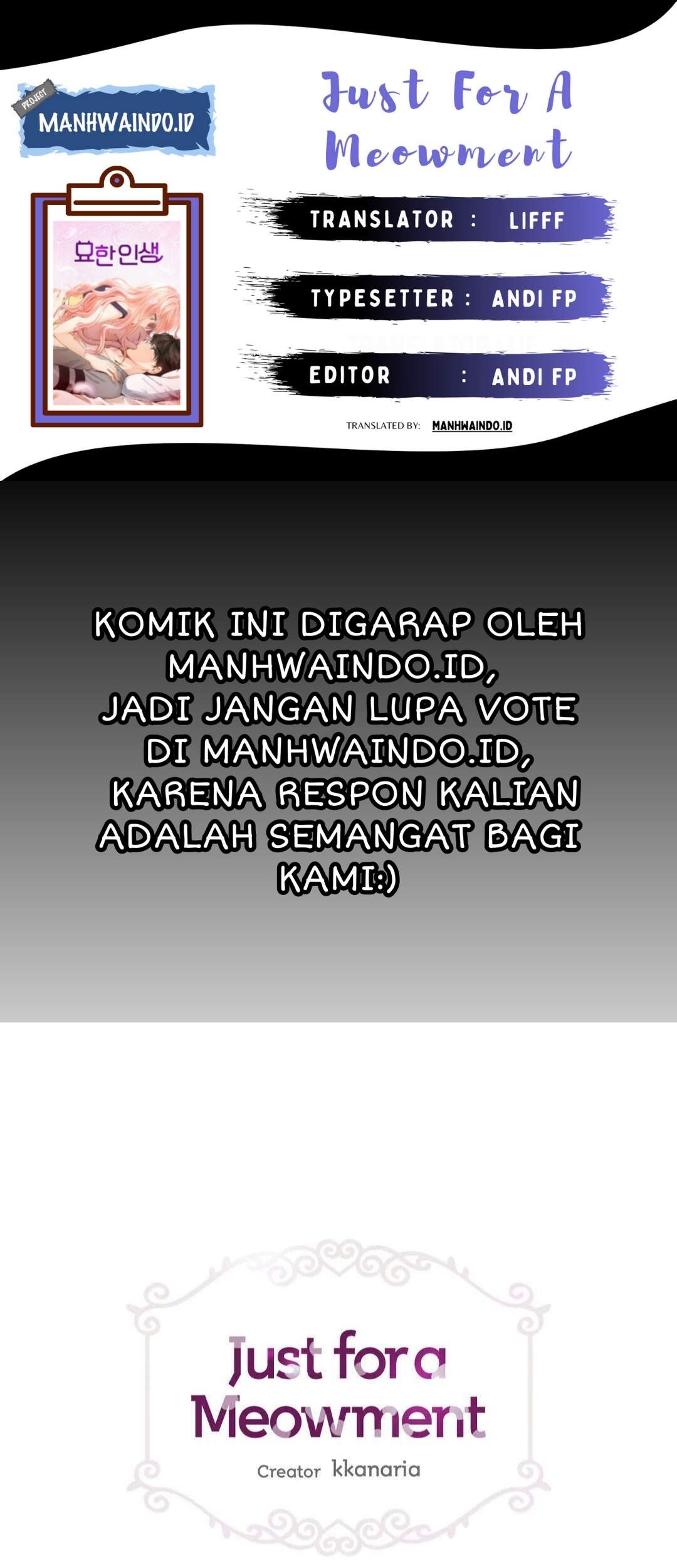 Just for a Meowment Bab 23 halaman 1
