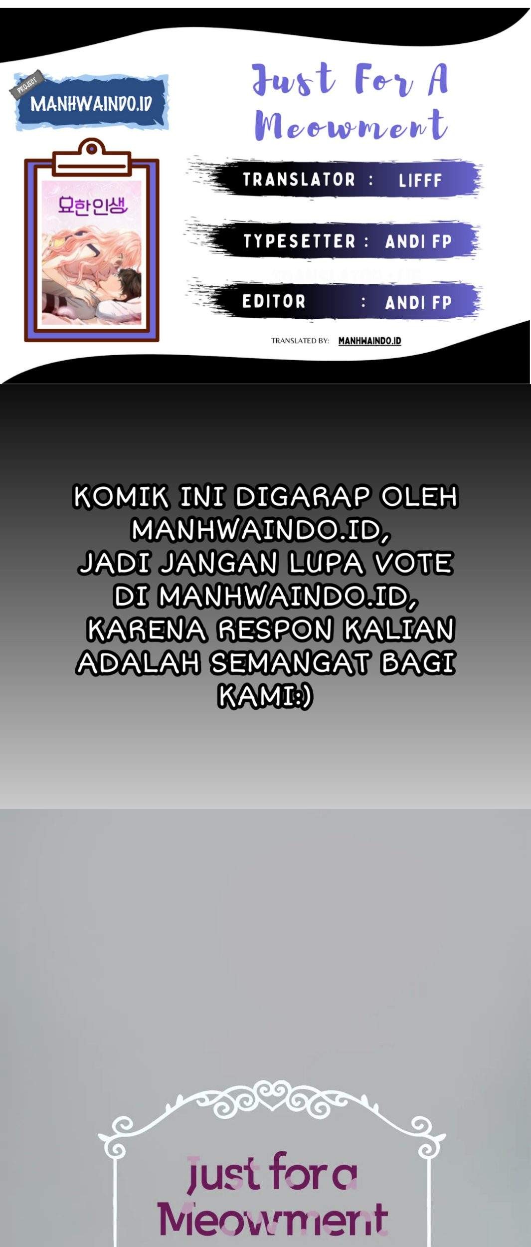 Just for a Meowment Bab 34 halaman 1