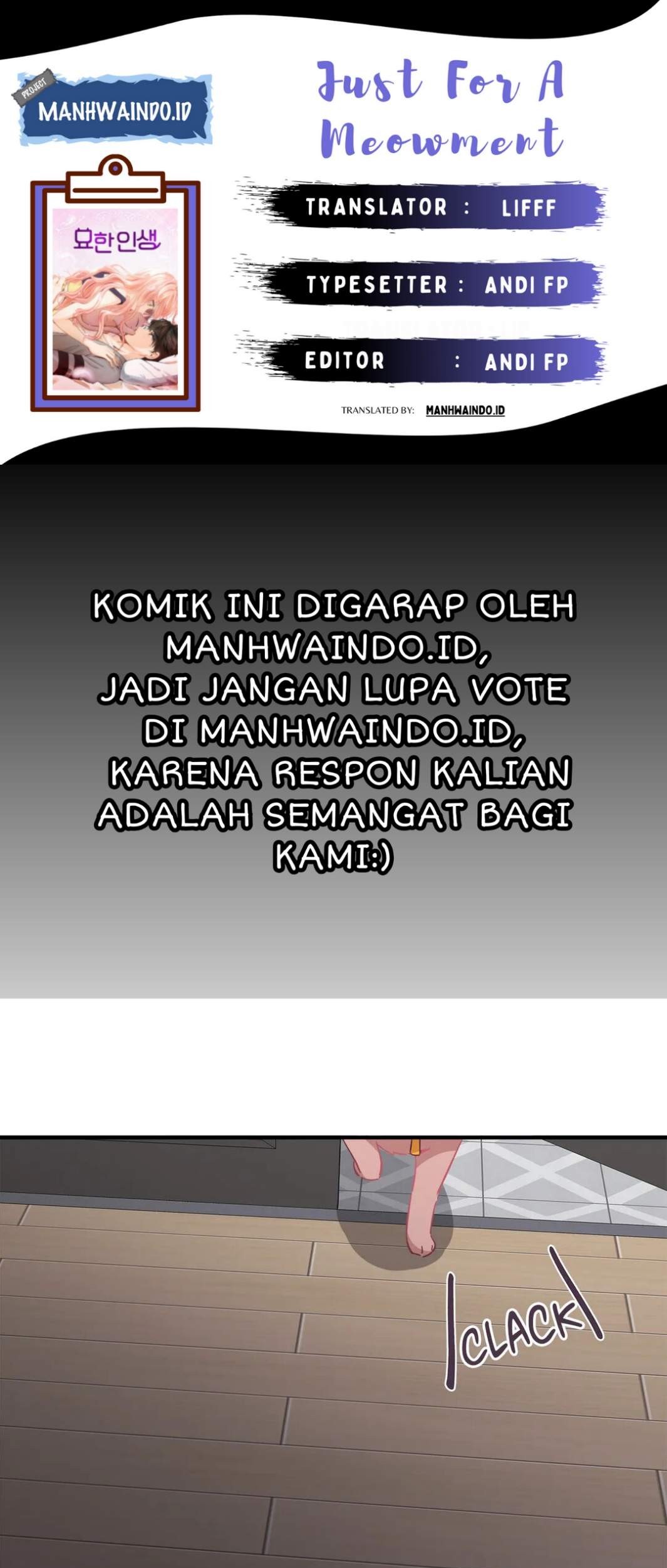 Just for a Meowment chapter 35 halaman 1