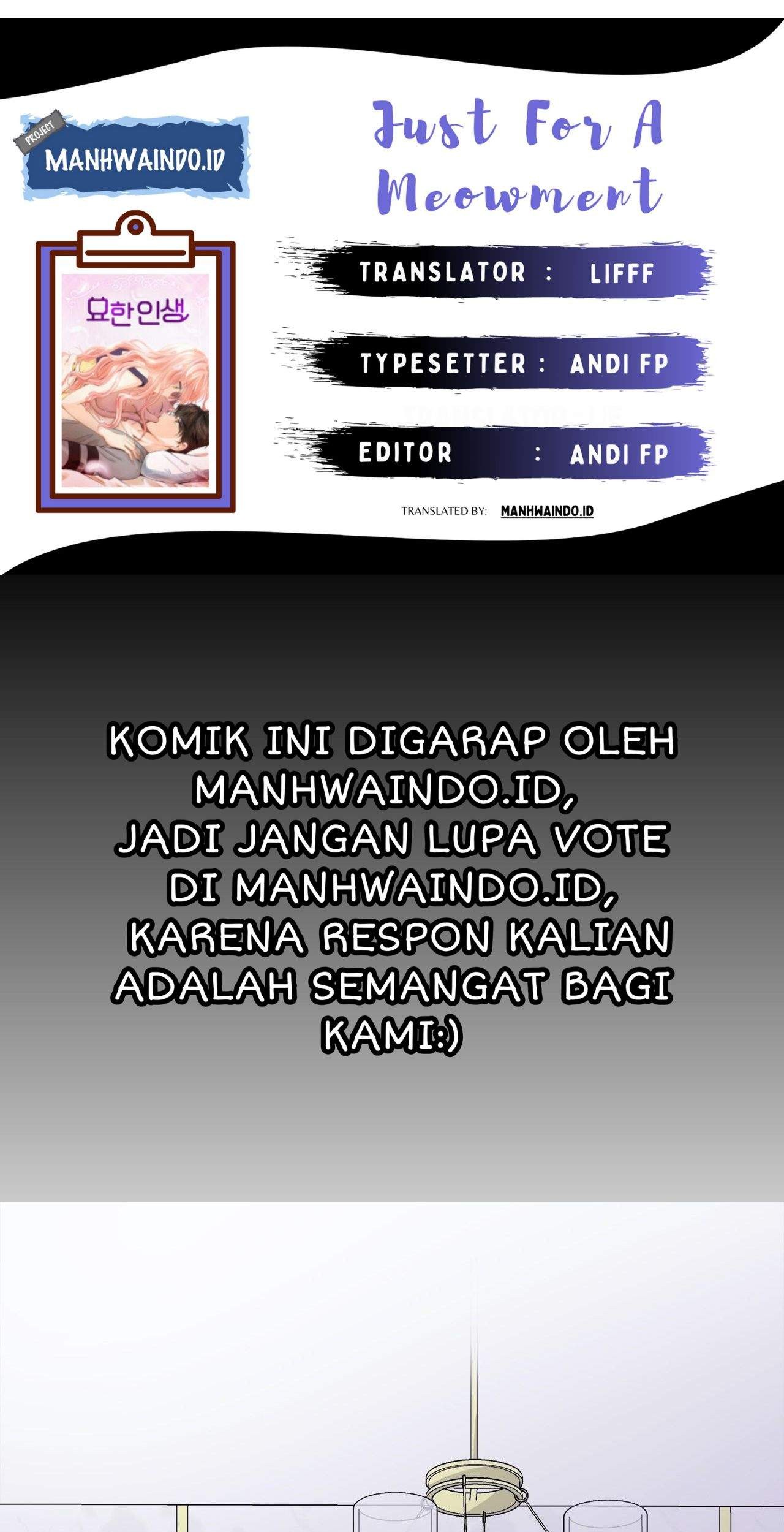 Just for a Meowment Bab 38 halaman 1