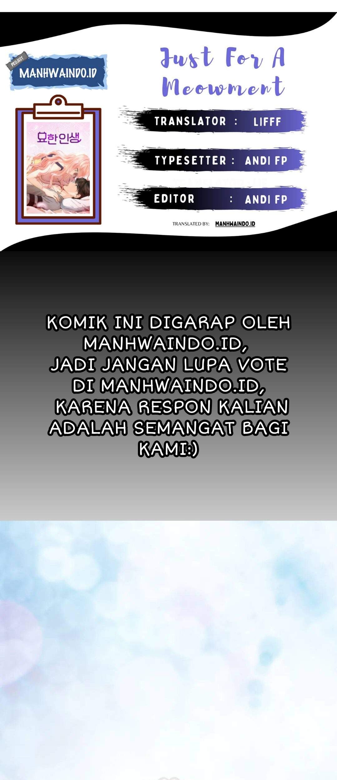 Just for a Meowment Bab 40 halaman 1